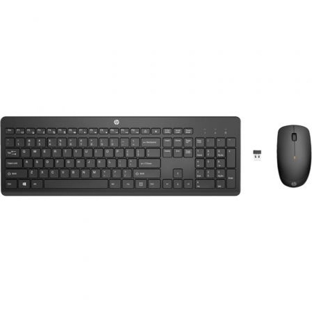 clavier et souris HP 1Y4D0UT Noir QWERTY