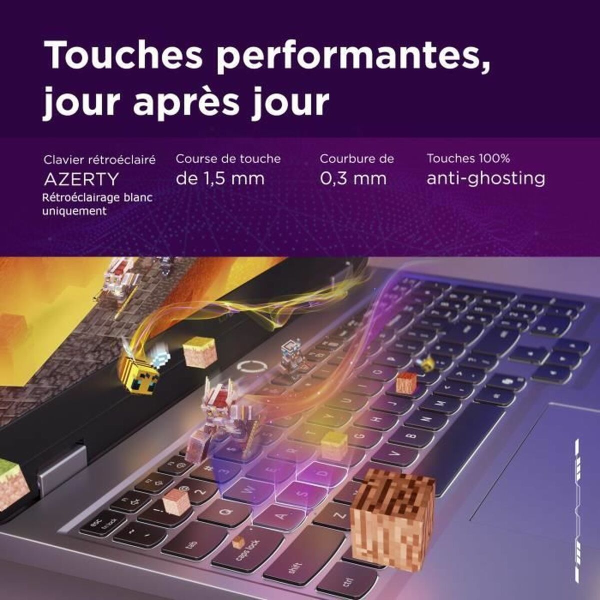 Ordinateur Portable Lenovo Intel Core I5-13450HX SSD AZERTY