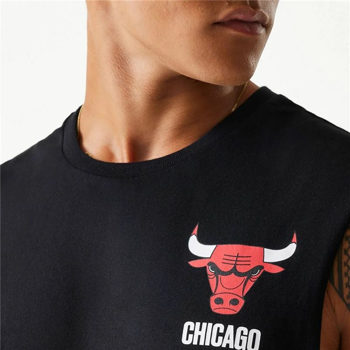 Débardeur Homme New Era  Chicago Bulls  Noir