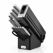 Ensemble de Couteaux NINJA Acier Bois Acier inoxydable 14 Pièces (12 Unités)