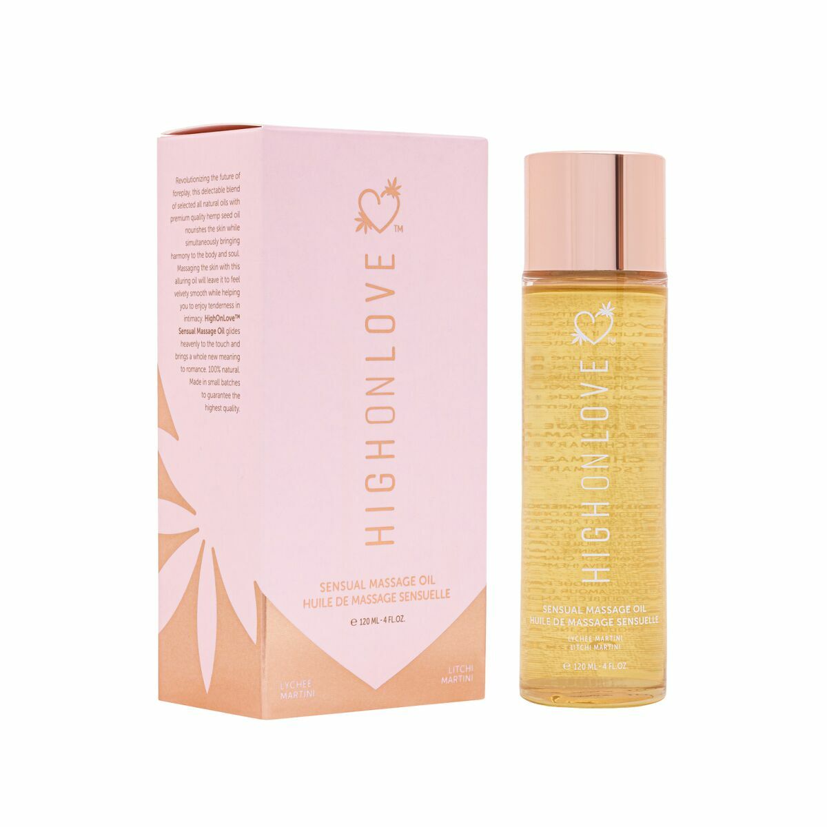 Huile de massage érotique Highonlove HOL-1812-3
