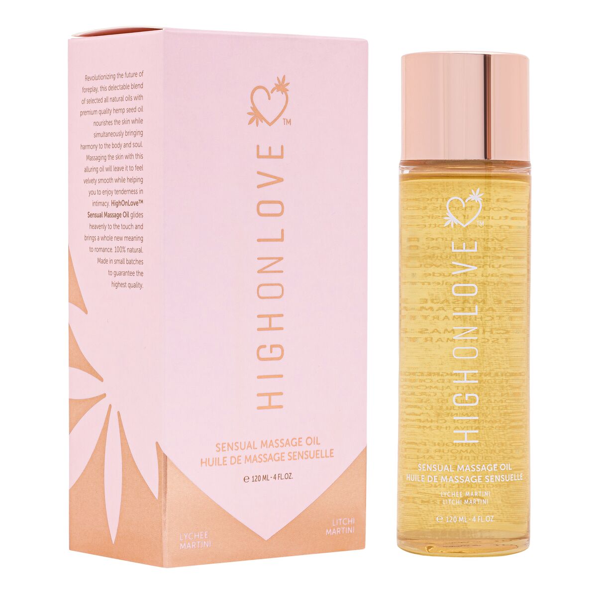 Huile de massage érotique Highonlove HOL-1812-3