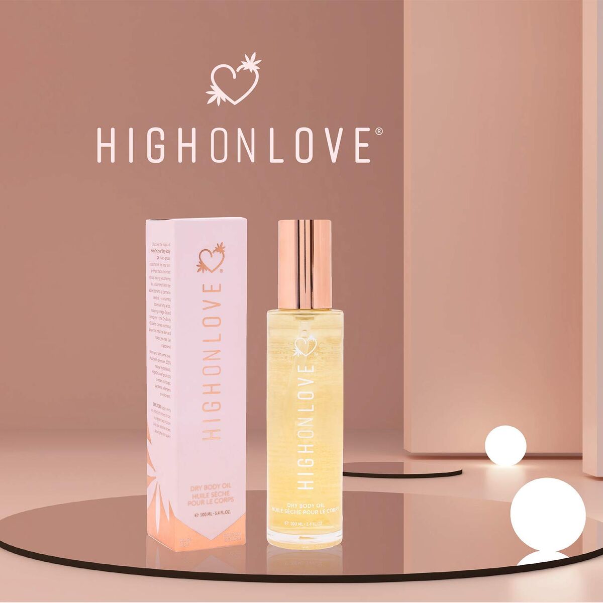 Huile sèche High on Love 100 ml