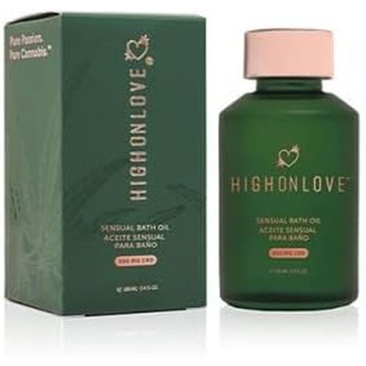 Huile de bain High on Love Sensual 100 ml CBD