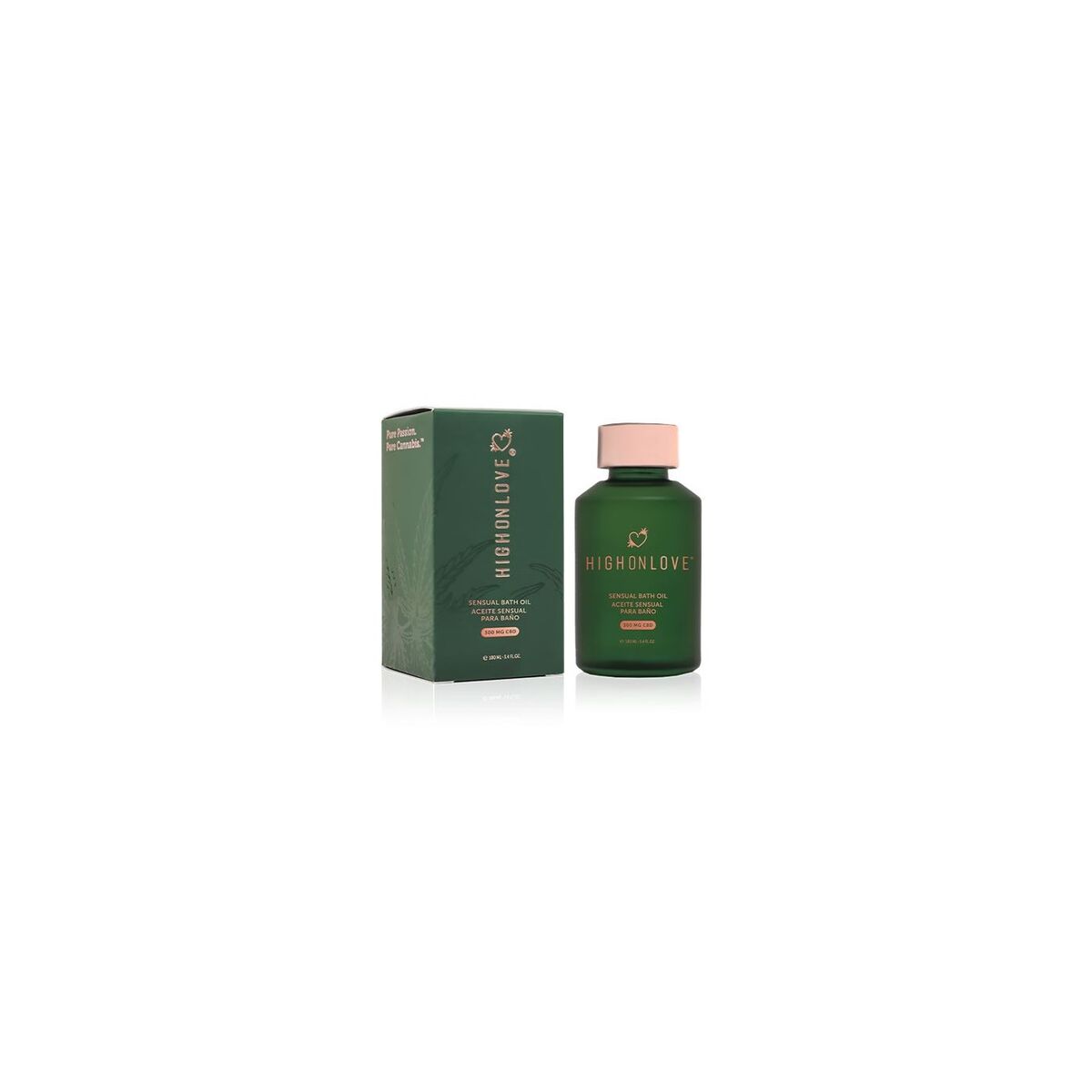 Huile de bain High on Love Sensual 100 ml CBD