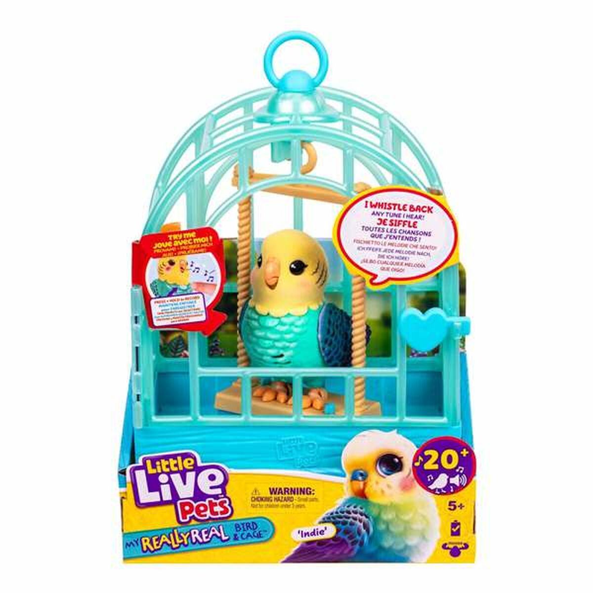 Animal de Compagnie Interactif Moose Little Live Pets
