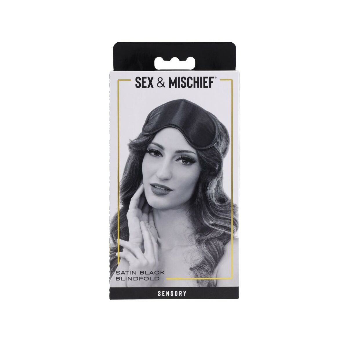 Bandeau Satin noir Sex & Mischief SS10001