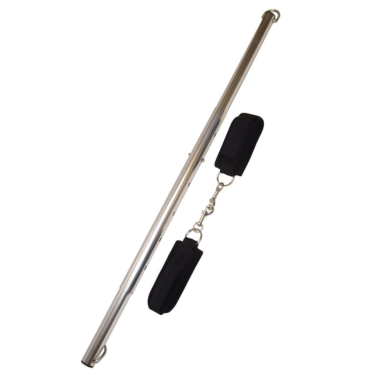 Set Barre d'épandage extensible et menottes Sportsheets