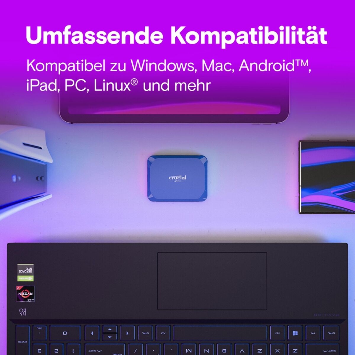 Disque Dur Externe Crucial X10