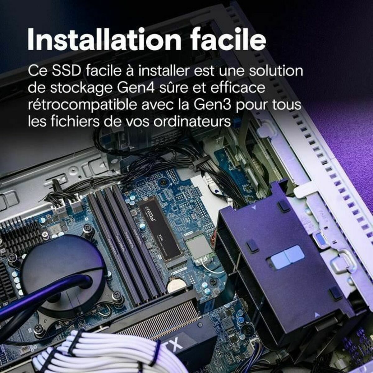 Disque dur Crucial CT4000P310SSD8 4 TB SSD