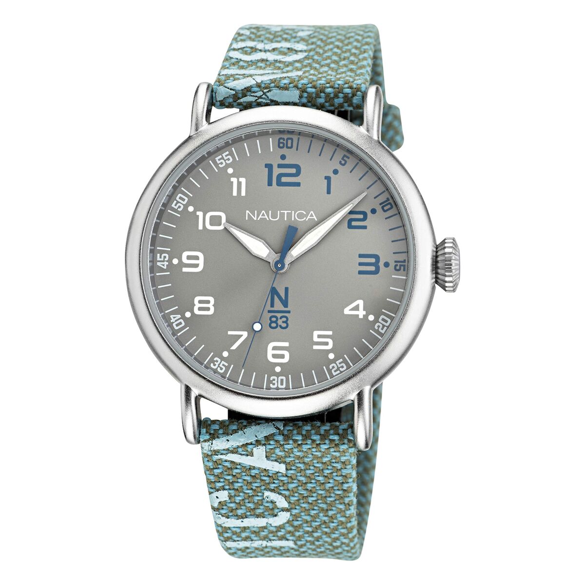 Montre Homme Nautica NAPLSF019 Argenté (Ø 40 mm)
