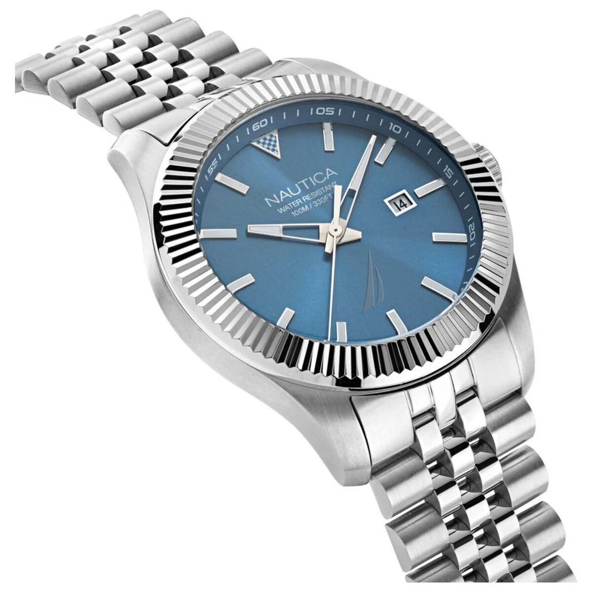 Montre Homme Nautica Argenté (Ø 43 mm)