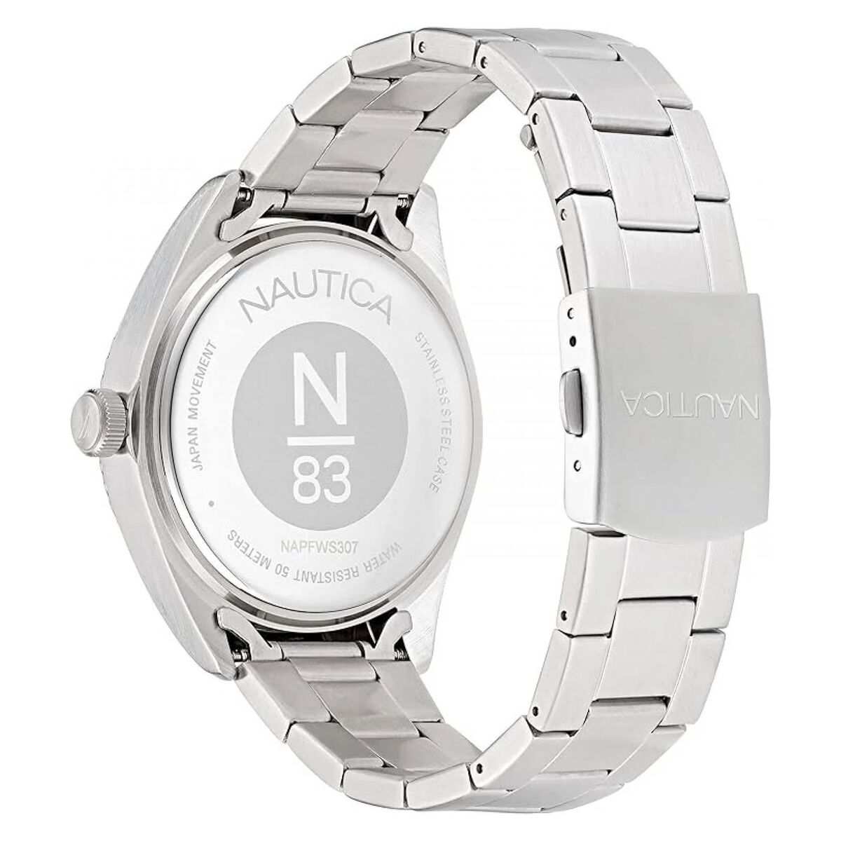 Montre Homme Nautica Argenté (Ø 44 mm)