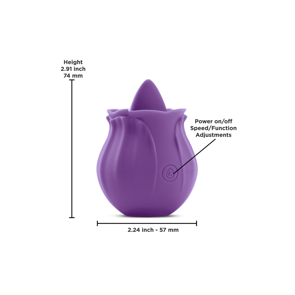 Masseur NS Novelties Inya Violet