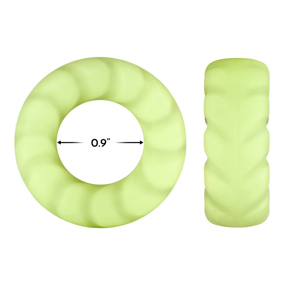 Anneau Pénis Forto Blanc Ø 23 mm