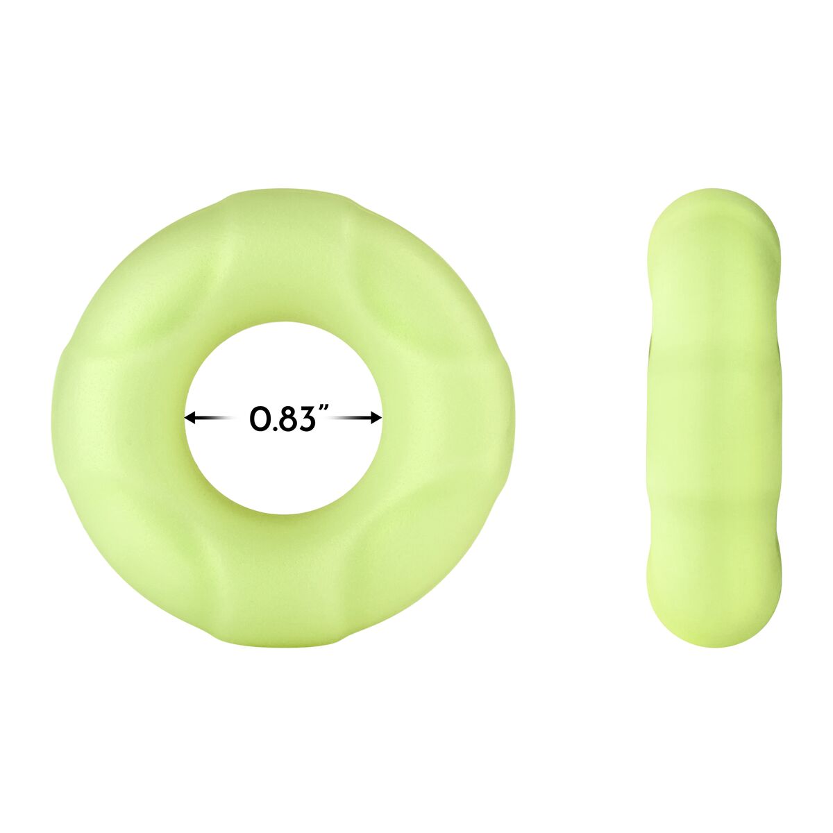 Anneau Pénis Forto Blanc M Ø 21 mm