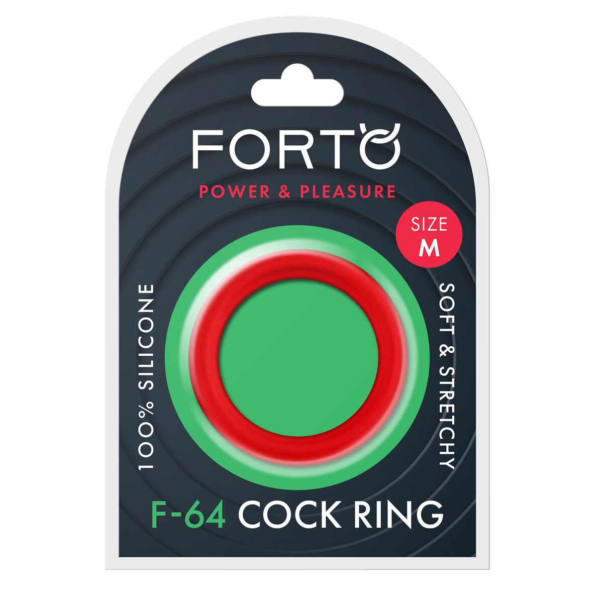 Anneau Pénis Forto Rouge M Ø 45 mm
