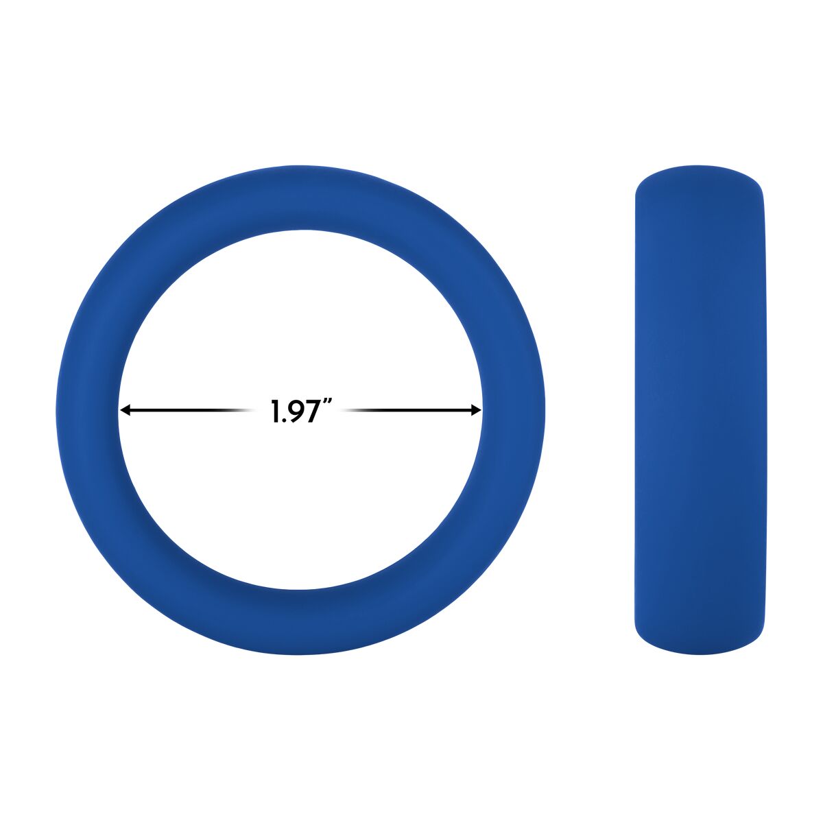 Anneau Pénis Forto Bleu L Ø 50 mm