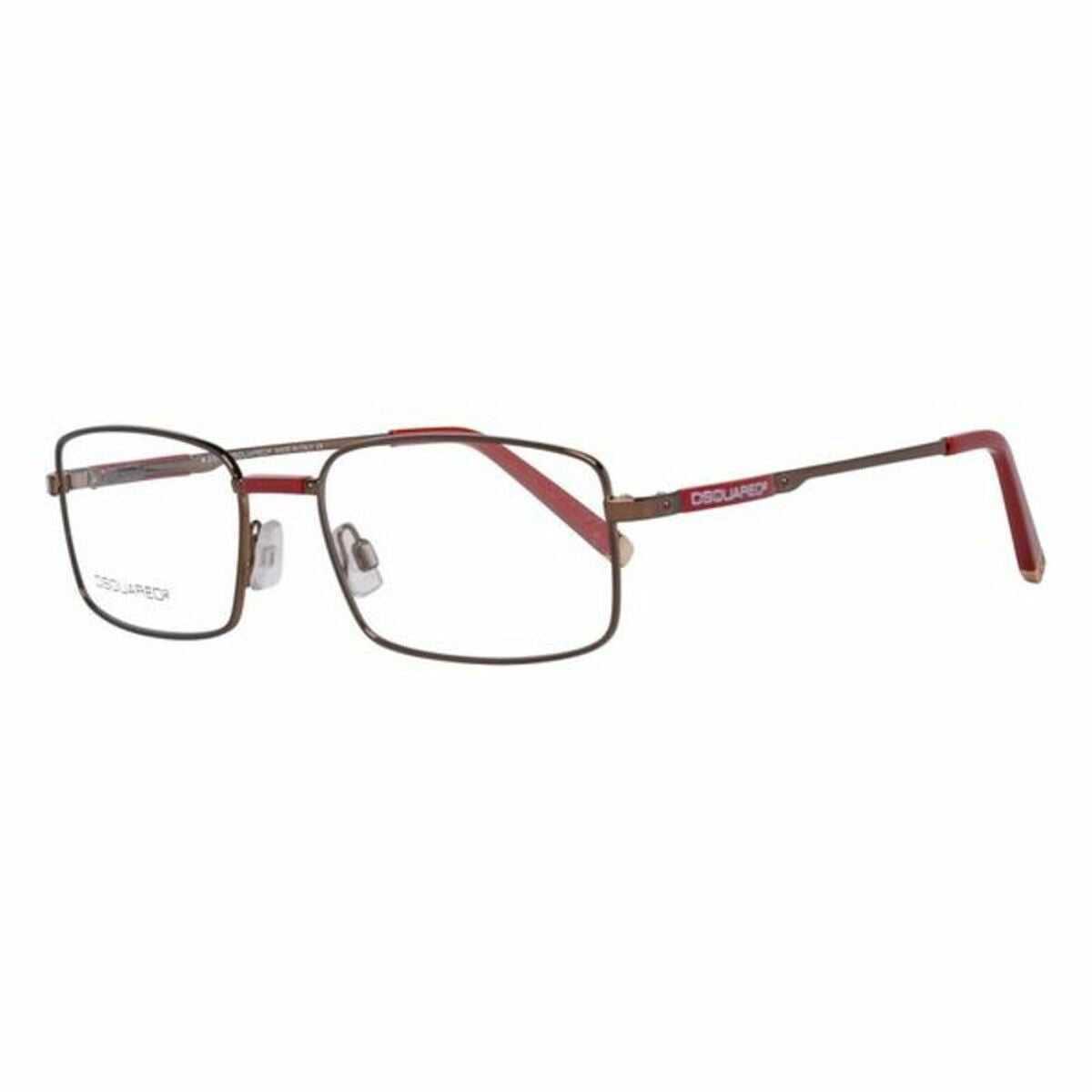 Monture de Lunettes Homme Dsquared2 DQ5025-045-51 Marron Ø 51 mm