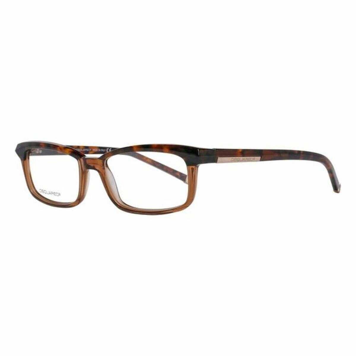 Monture de Lunettes Homme Dsquared2 DQ5034-56B-53 Marron Ø 53 mm