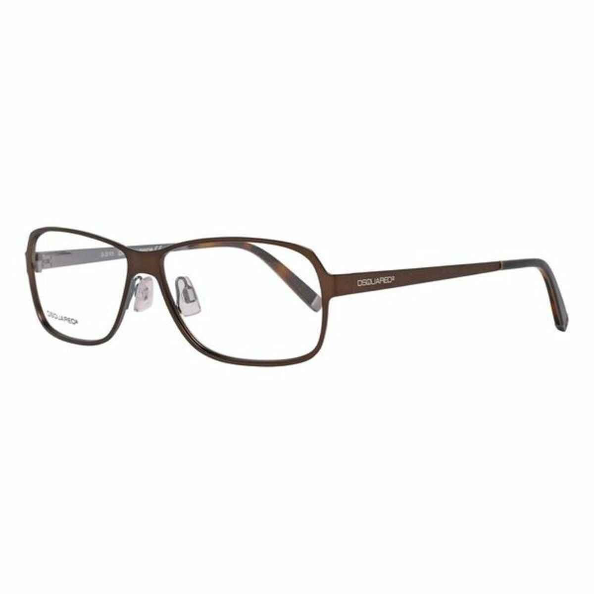 Monture de Lunettes Homme Dsquared2 DQ5057-049-56 Marron ø 56 mm