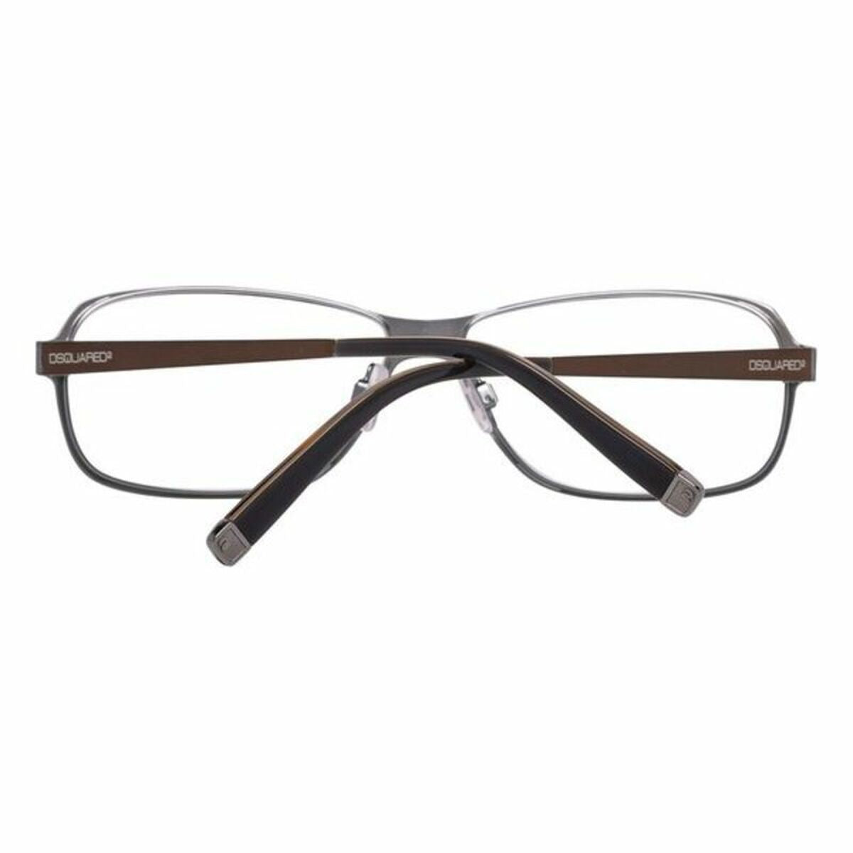 Monture de Lunettes Homme Dsquared2 DQ5057-049-56 Marron ø 56 mm