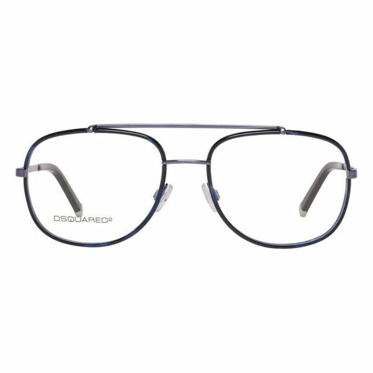 Monture de Lunettes Homme Dsquared2 DQ5073-092-53 Bleu Ø 53 mm