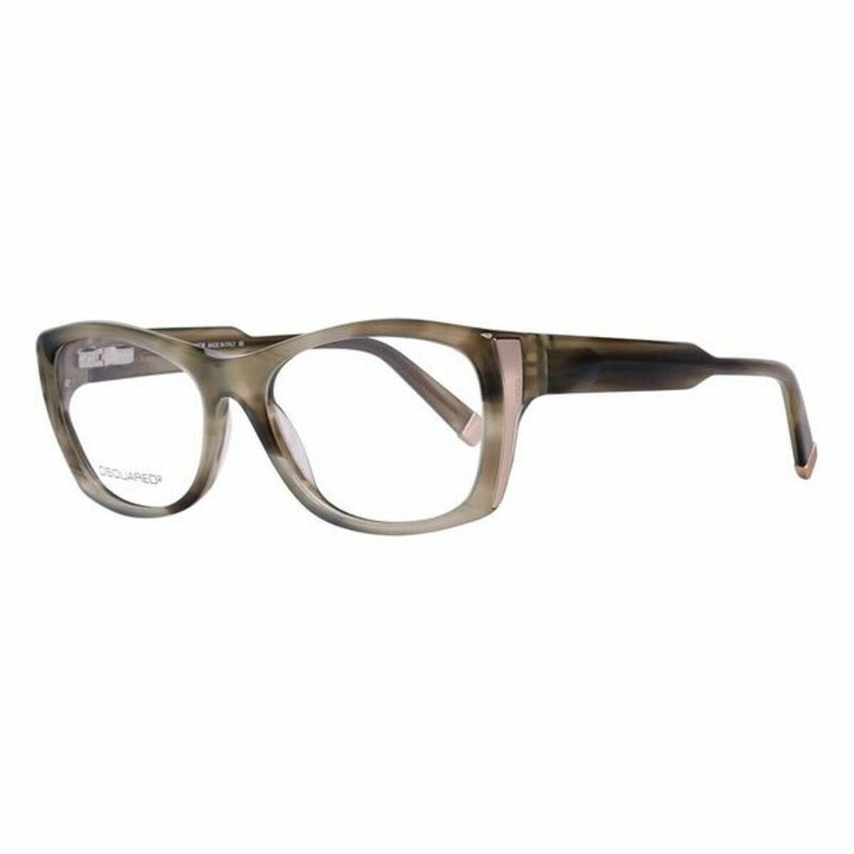 Monture de Lunettes Homme Dsquared2 DQ5077-098-54 Marron ø 54 mm