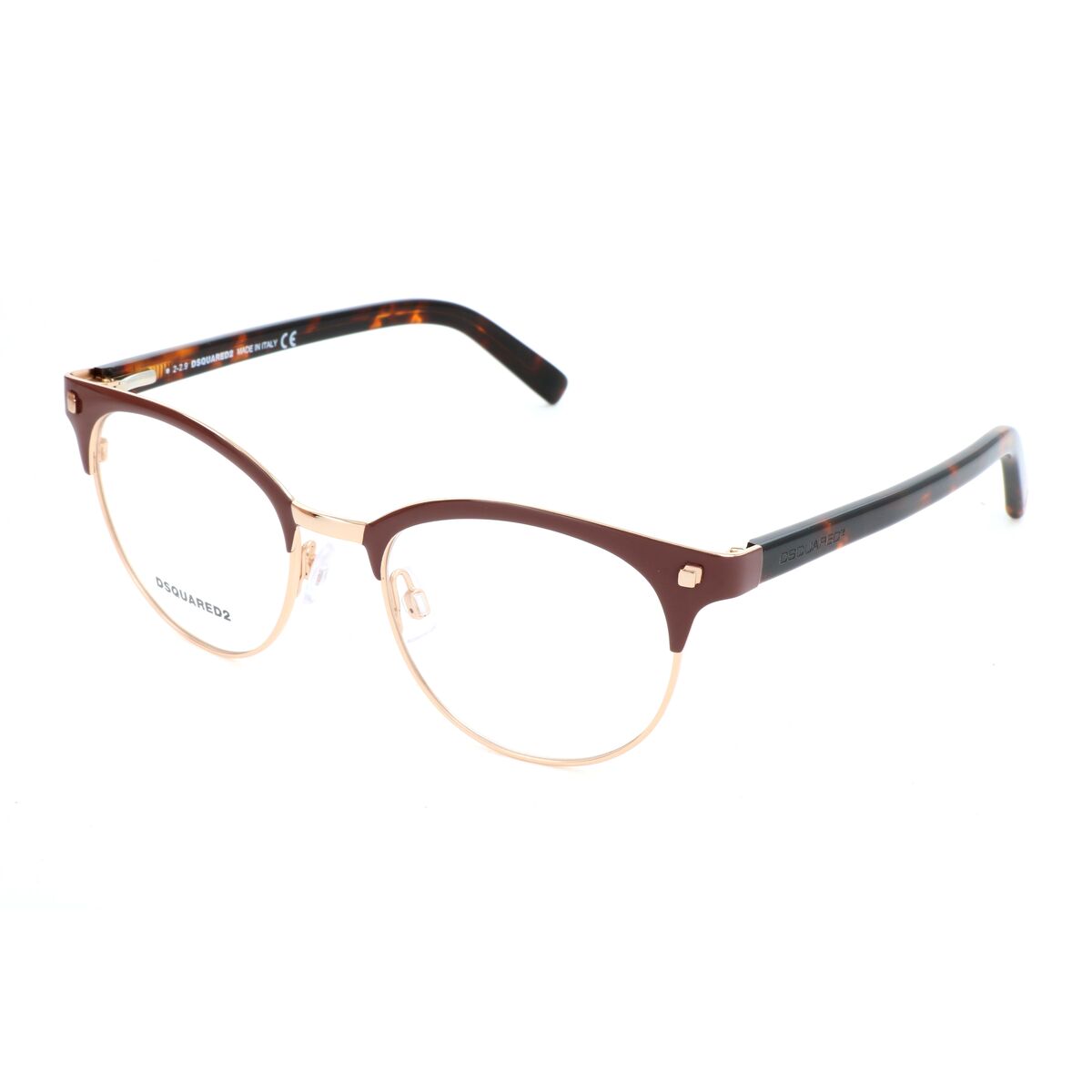 Monture de Lunettes Homme Dsquared2 DQ5132-33 Doré Ø 49 mm