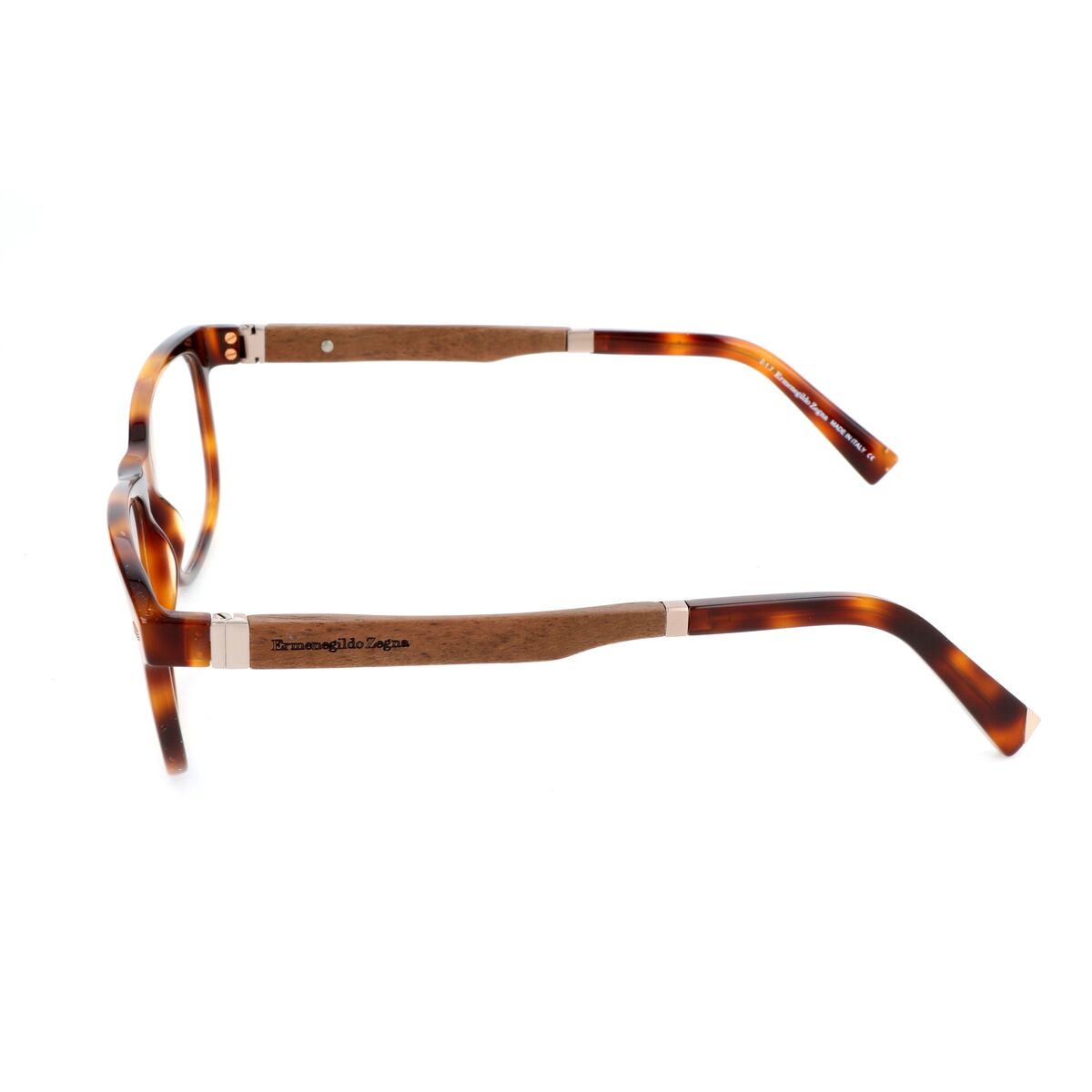 Monture de Lunettes Homme Ermenegildo Zegna EZ5062-52-55 Marron Ø 55 mm