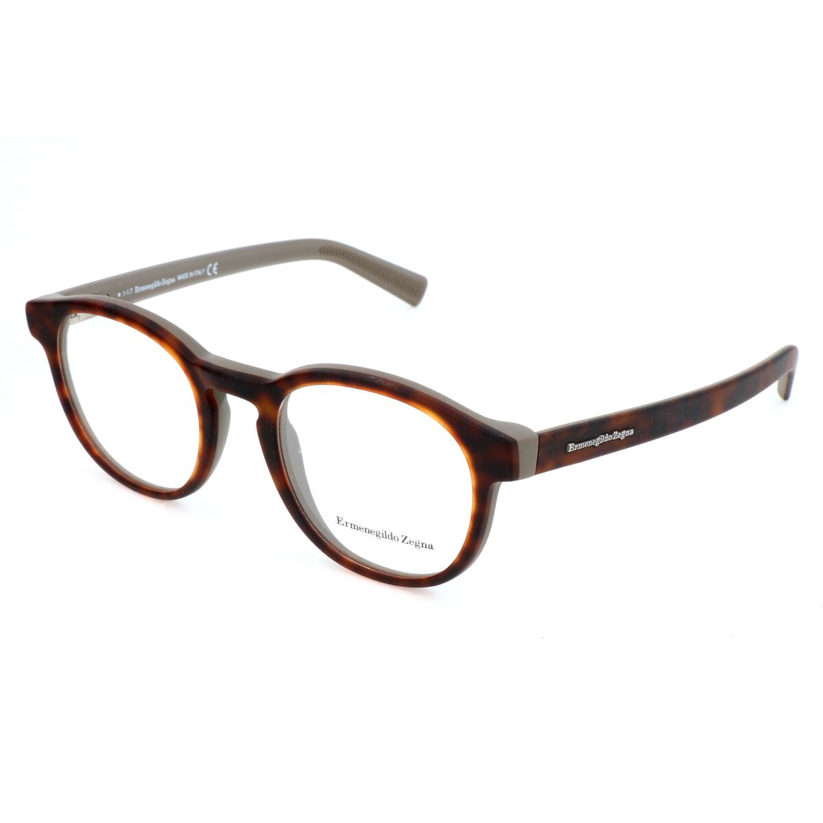 Monture de Lunettes Homme Ermenegildo Zegna EZ5104-56 Marron Ø 50 mm