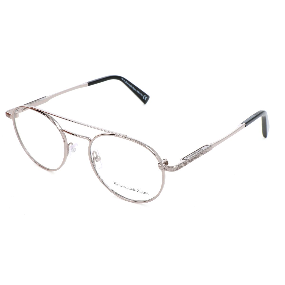 Monture de Lunettes Homme Ermenegildo Zegna EZ5118-14 Gris Ø 50 mm