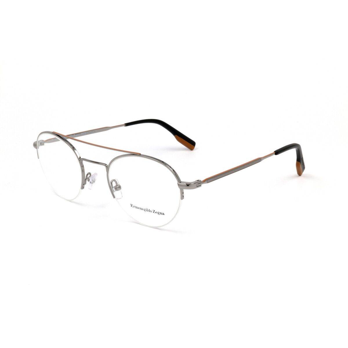 Monture de Lunettes Homme Ermenegildo Zegna EZ5131-14 Gris Ø 51 mm
