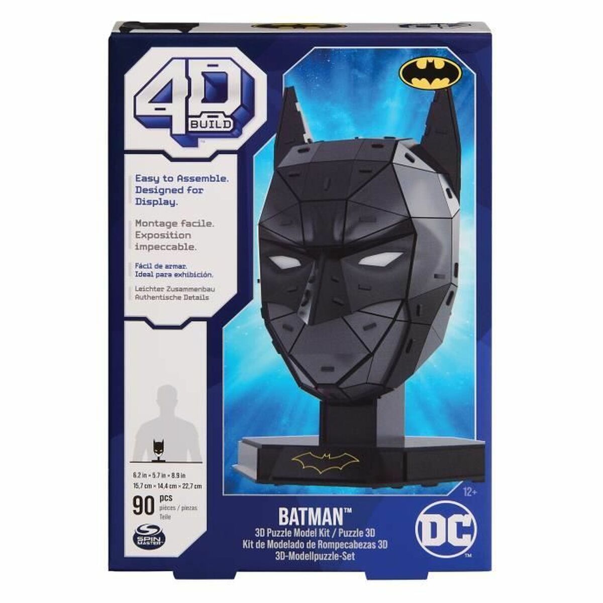 Puzzle BATMAN DC 4D Spin Master 90 Pièces
