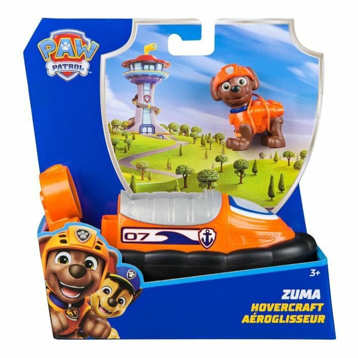 Figurine d’action Spin Master ZUMA The Paw Patrol 2 Pièces