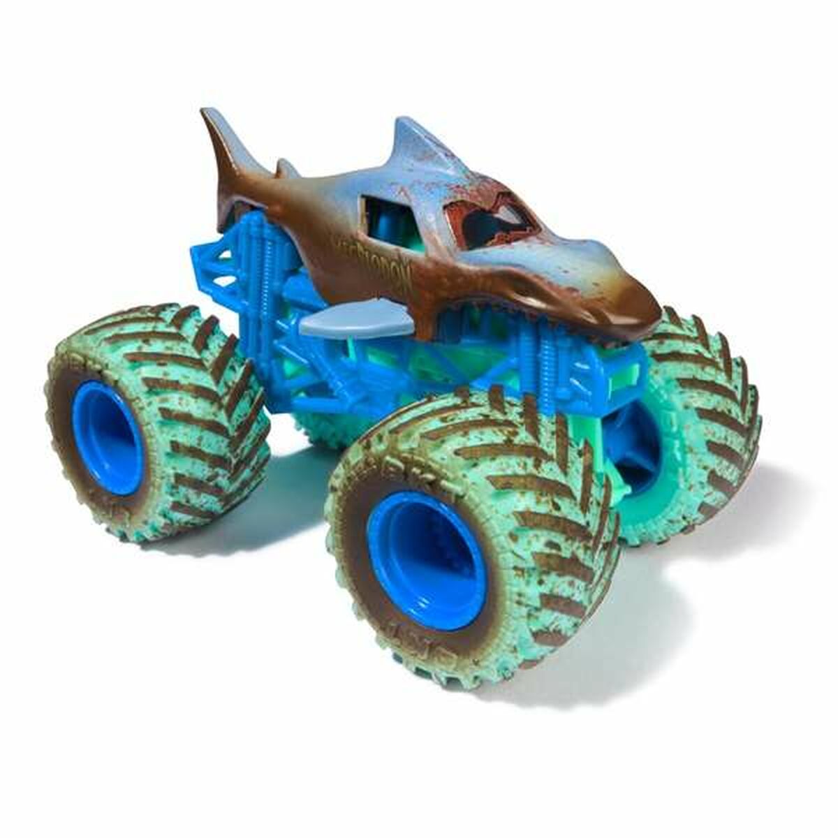 Monster Truck Monster Jam Mud Blasters 1:64 Bleu