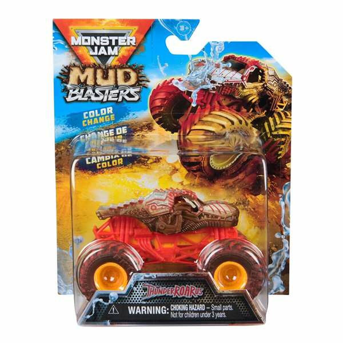 Monster Truck Monster Jam Mud Blasters 1:64 Bleu