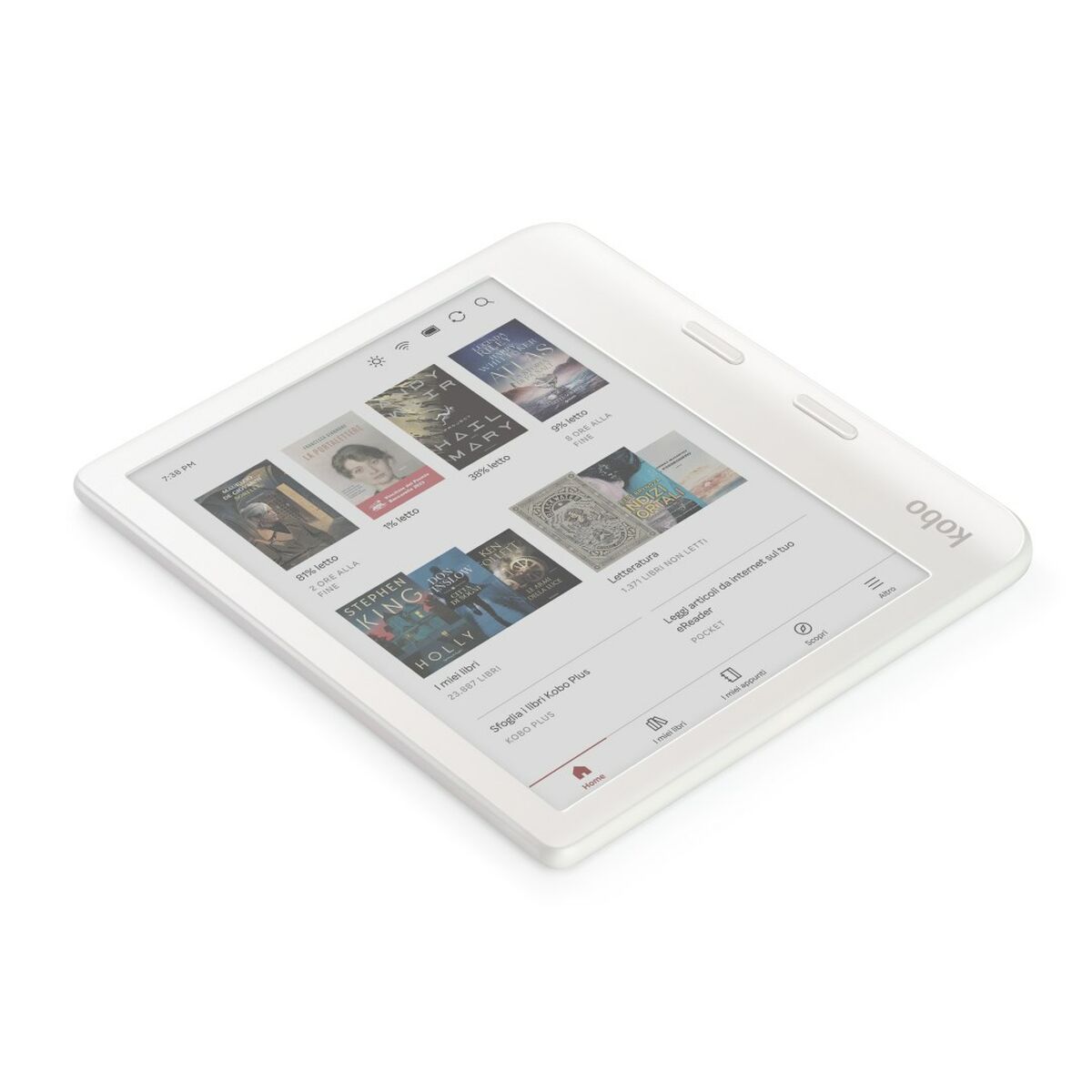 eBook Rakuten N428-KU-WH-K-CK Blanc 32 GB 7"