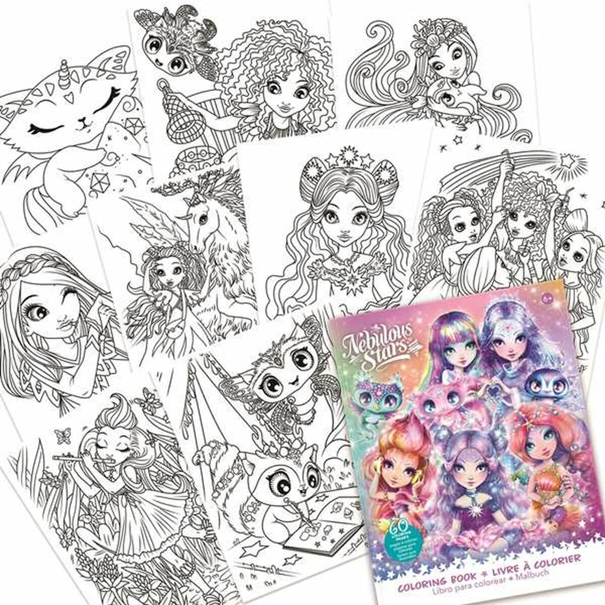 Bloc avec Dessins à Colorier Hape