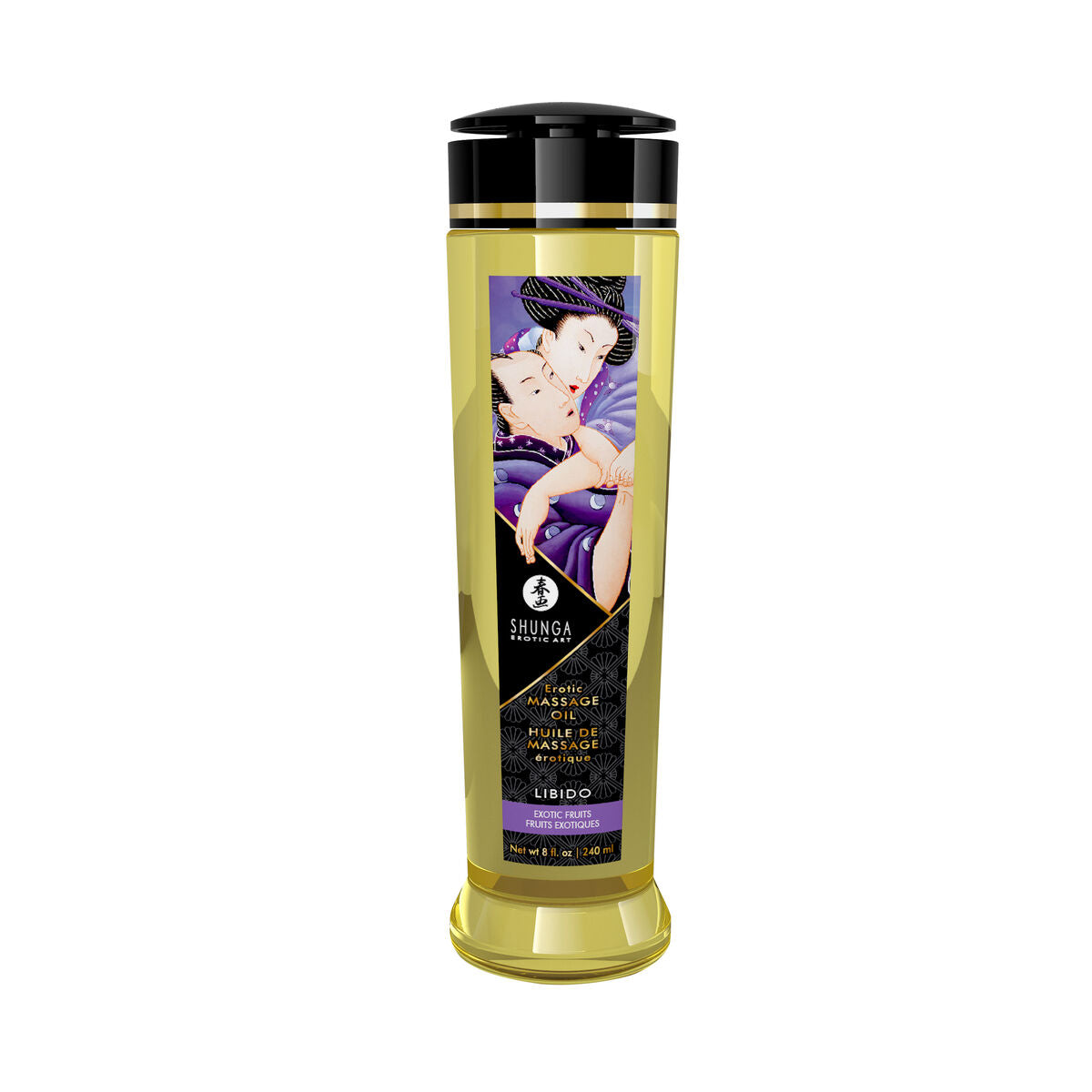 Huile de massage érotique Shunga 240 ml Fruits exotiques