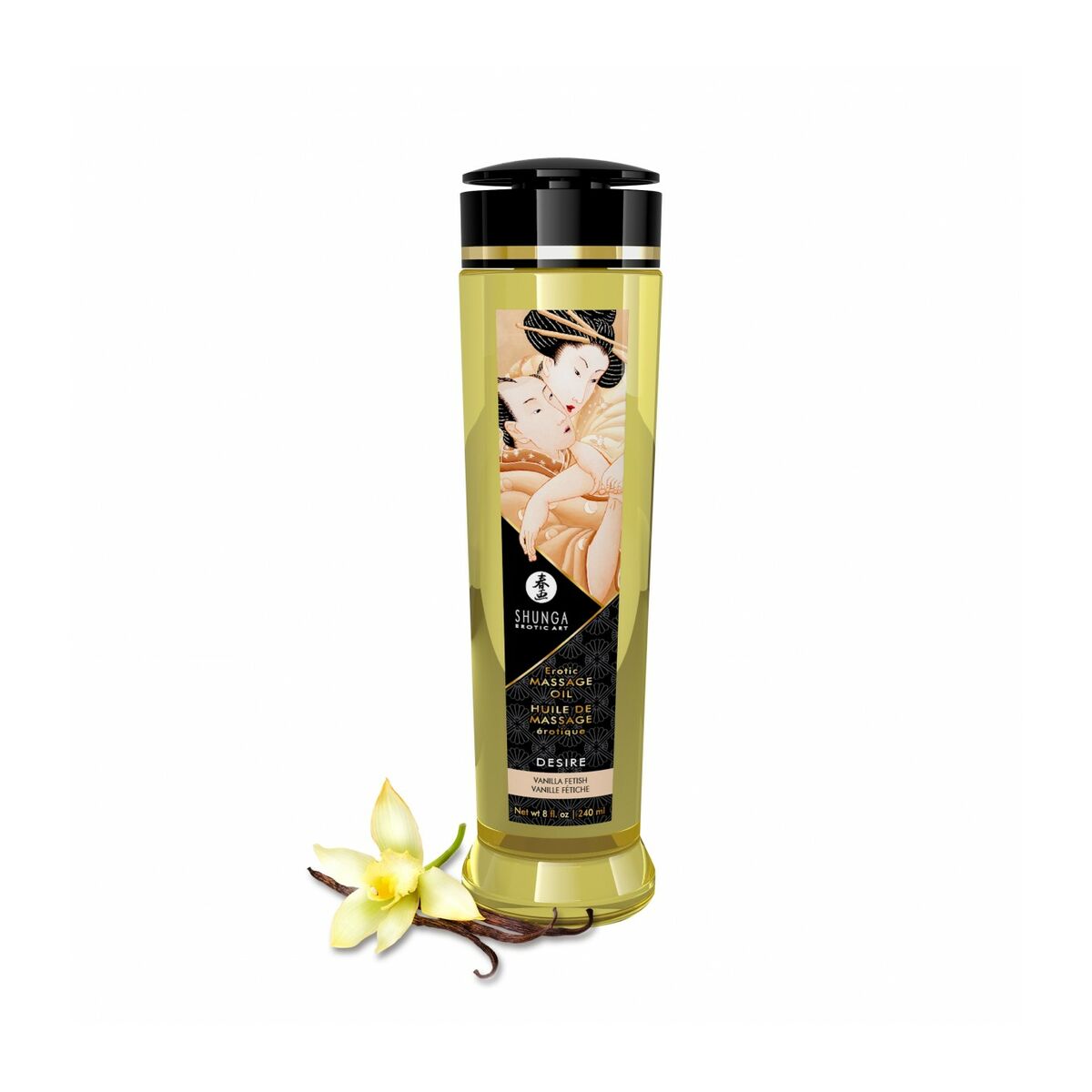 Huile de massage érotique Shunga 240 ml Vanille