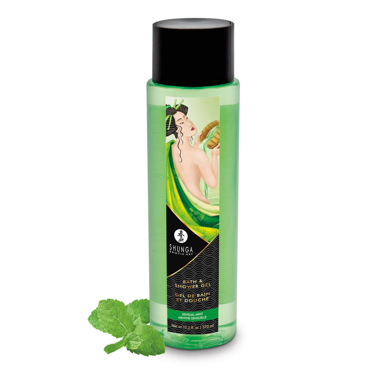 Sensual Gel de douche Shunga Menthe 370 ml