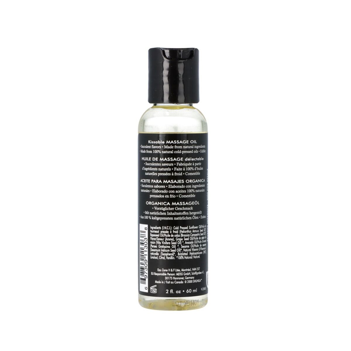 Huile de massage érotique Shunga 60 ml Mangue