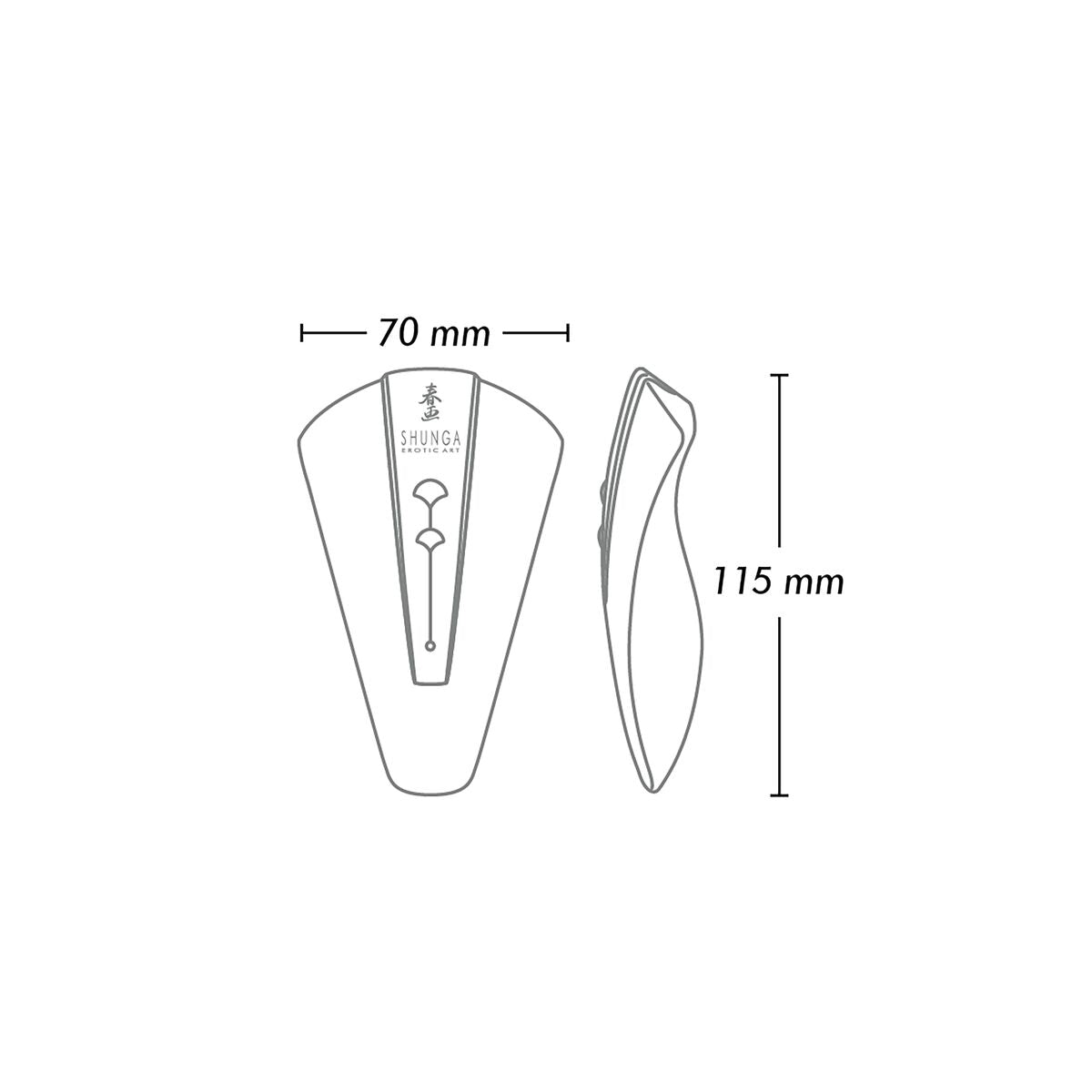 Vibromasseur Shunga Obi Lila