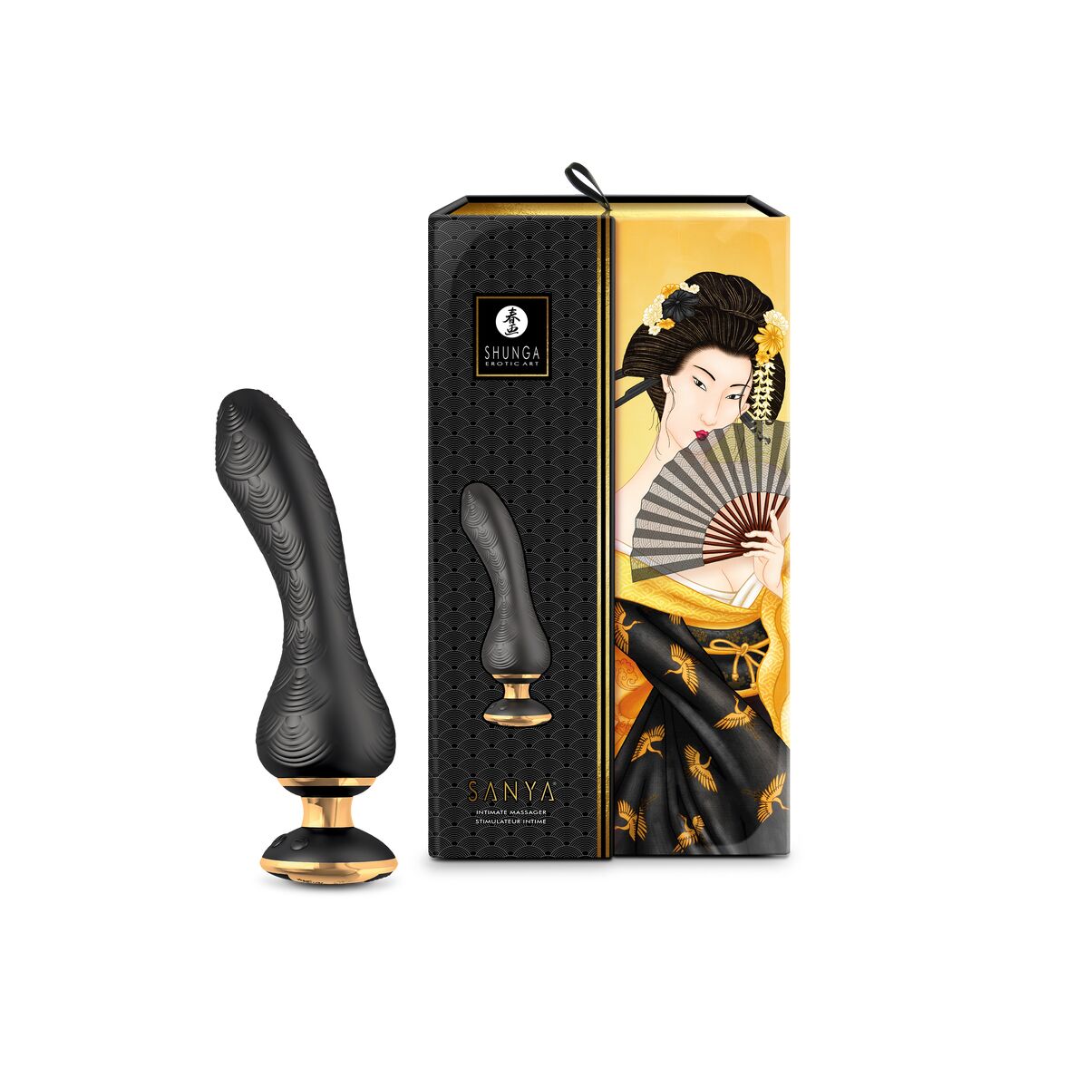 Vibrateur G-Spot Shunga Sanya Noir