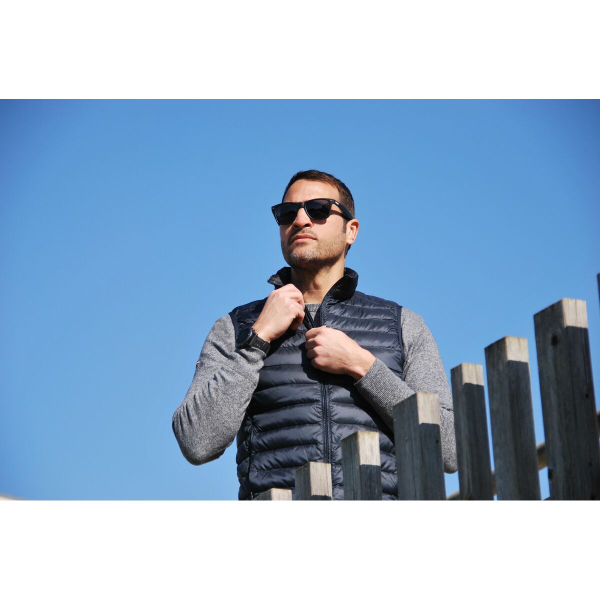 Lunettes de soleil Unisexe Eagle WAVE Noir Miroir