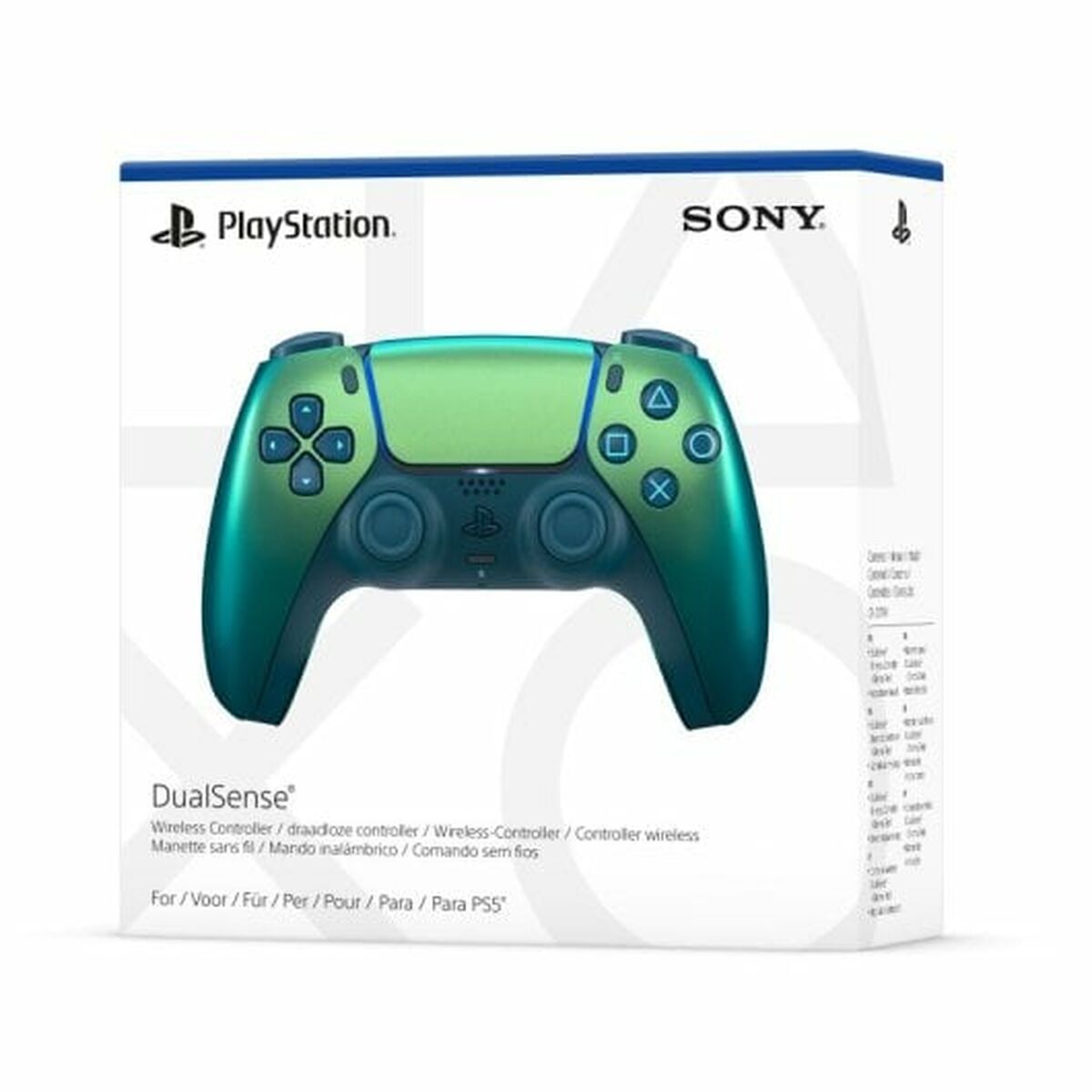Manette PS5 DualSense Sony DS V2 CHROMA Vert