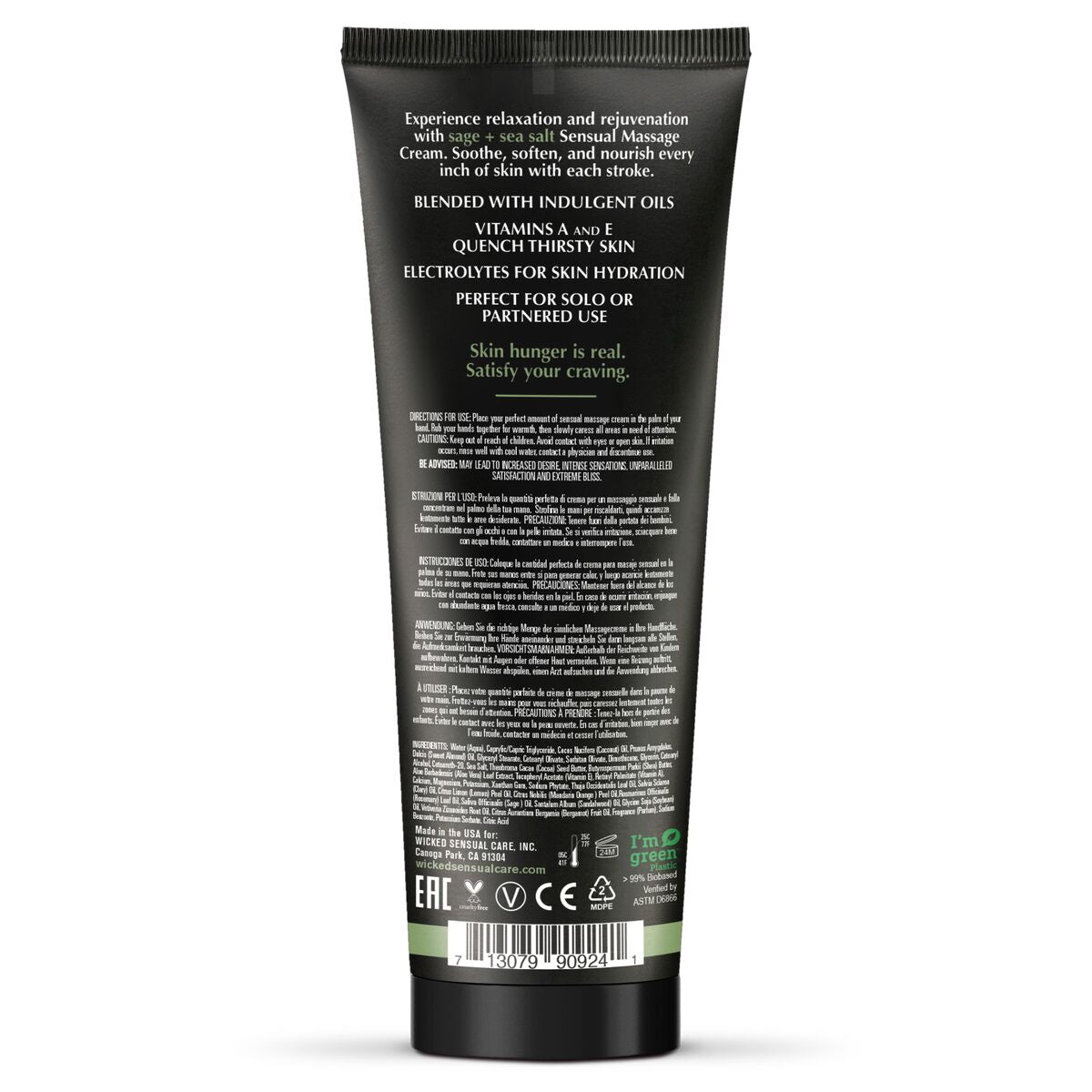 Sels de bain Wicked Sensual Care