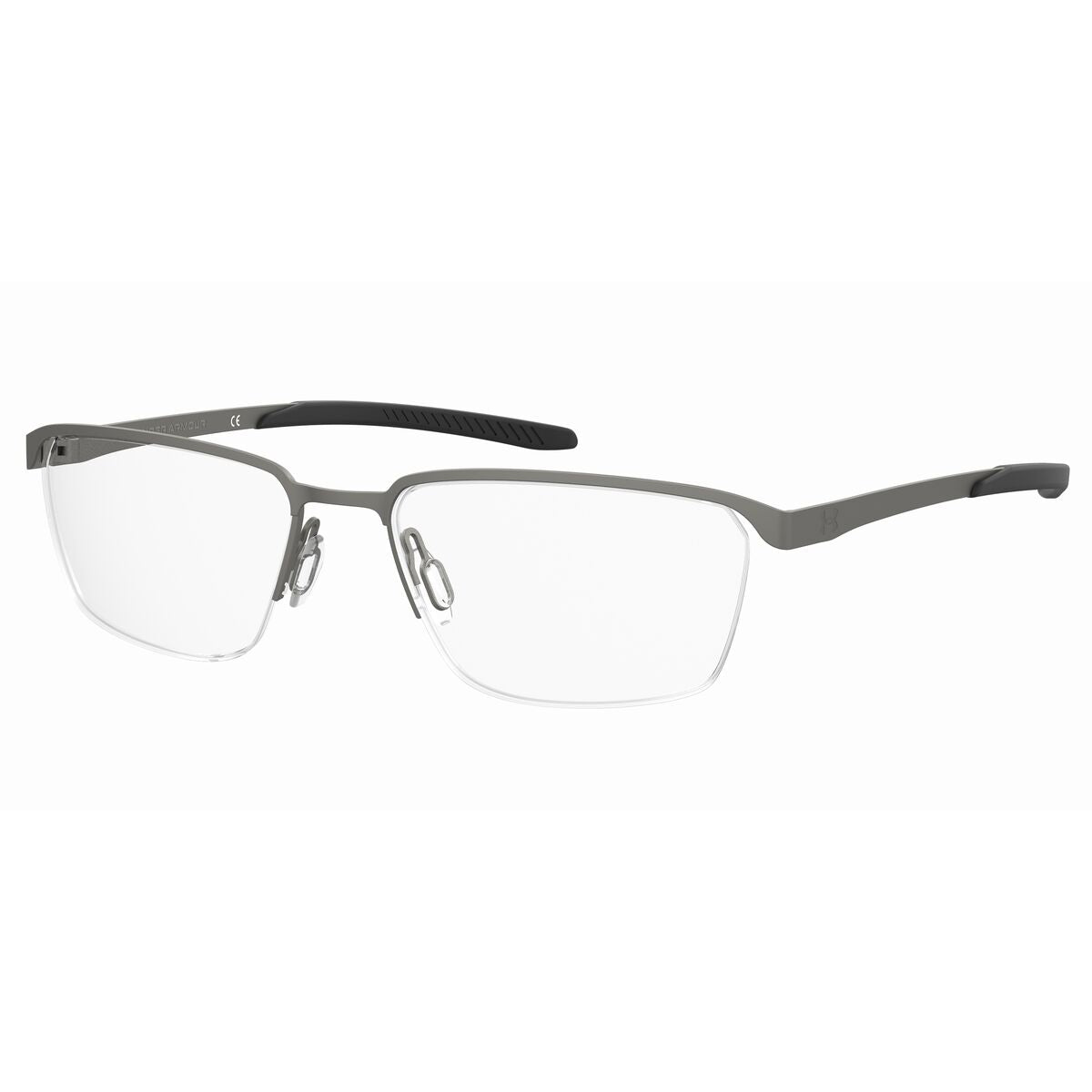 Monture de Lunettes Homme Under Armour UA5051GR80F71 Gris ø 56 mm