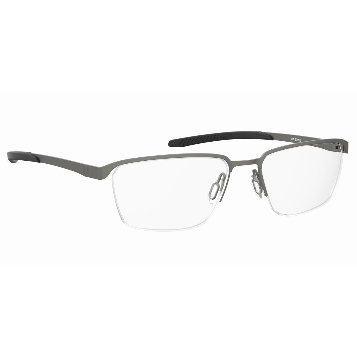 Monture de Lunettes Homme Under Armour UA5051GR80F71 Gris ø 56 mm